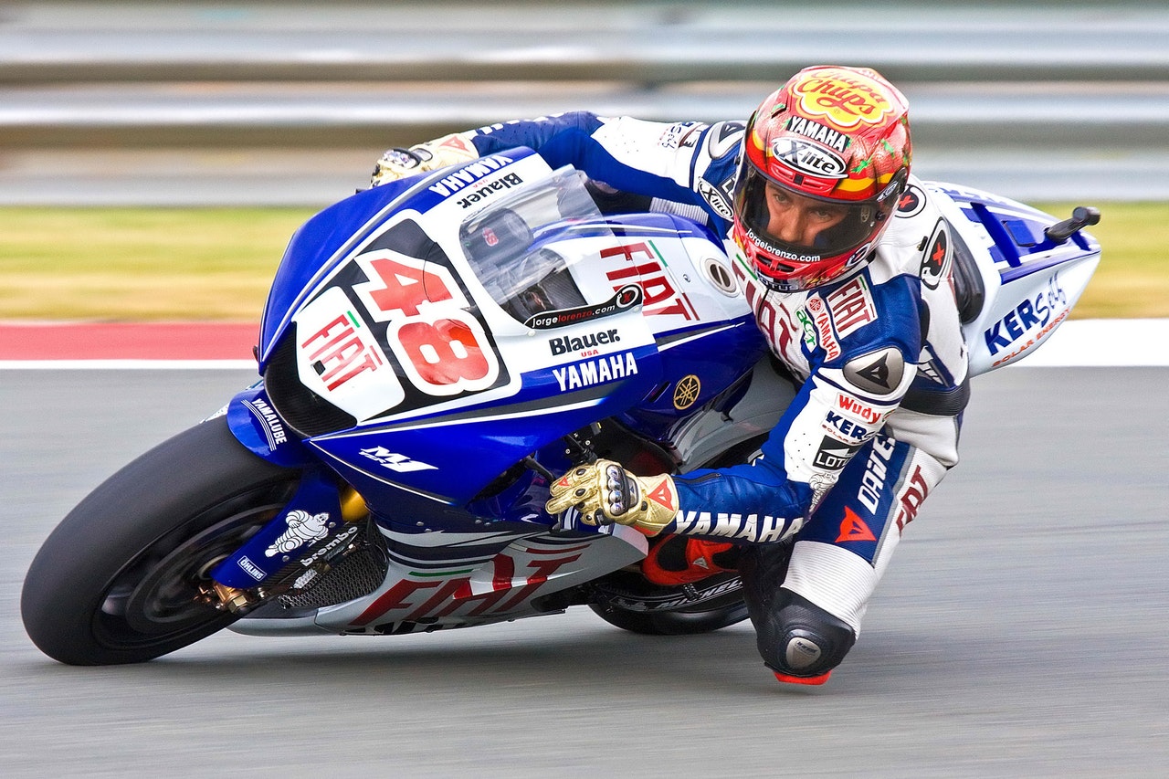 Yamaha i en tävling
